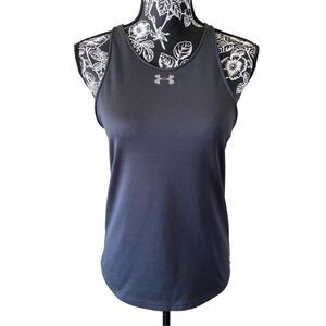 Under Armour Vent Team Tank Top Racerback Workout Gym Sports Athletic Sporty